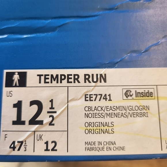 New Adidas Temper Run